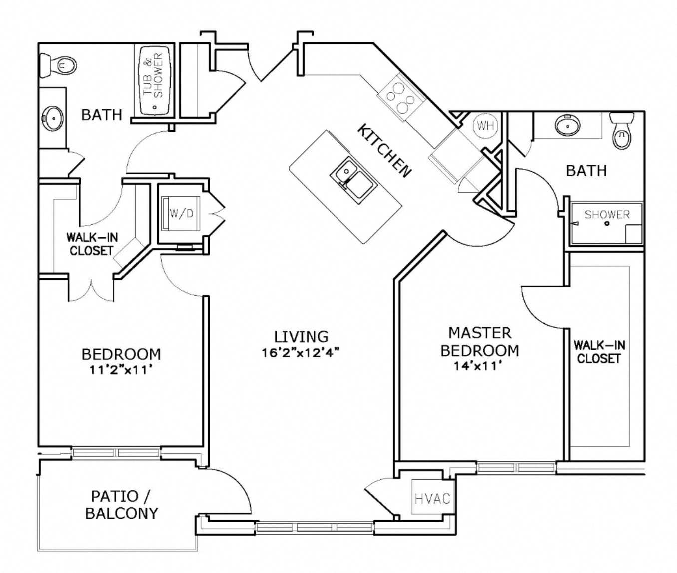 E4 Floorplan at Paragon Place at Bishops Bay